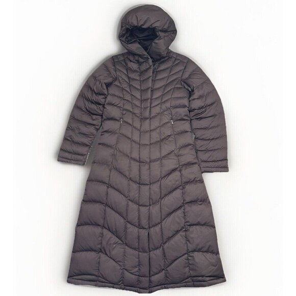 Patagonia Jackets & Blazers - PATAGONIA Jacket Women’s Downtown Loft Parka Goose Down Puffer Hood Coat Brown S
